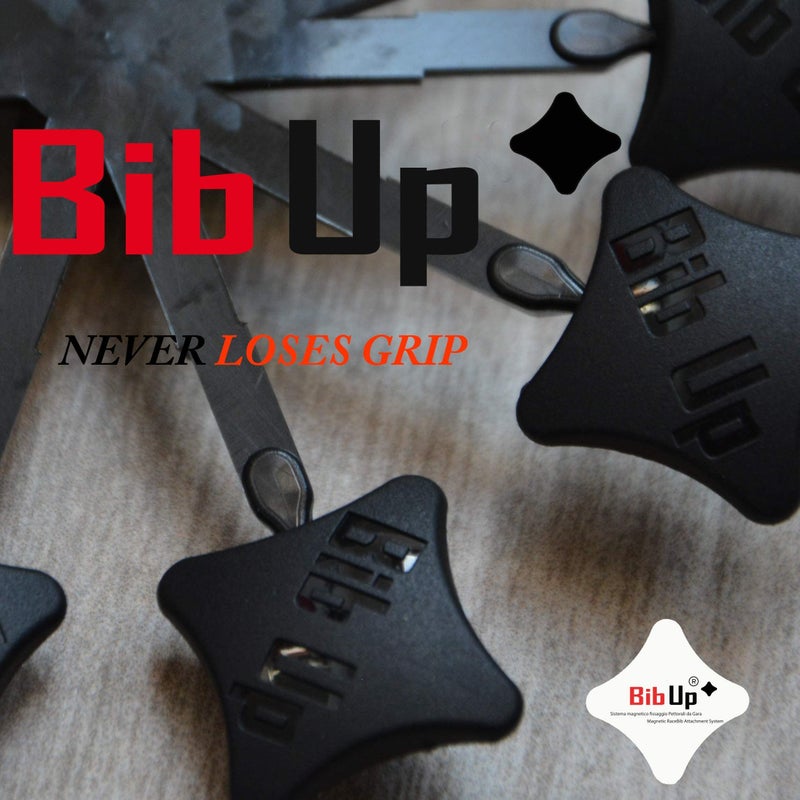 BibUp Magnetic RaceBib Fixing System! (Black) - Image 4